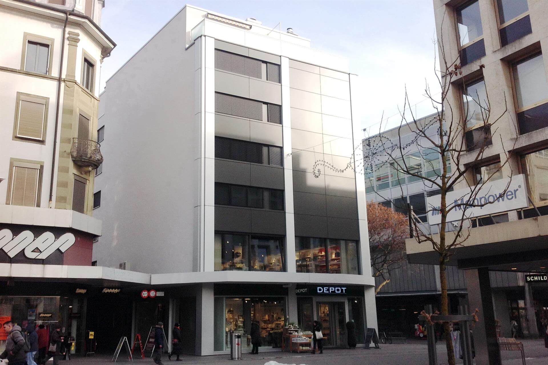 Fassadensanierung und Ladenumbau, Nidaugasse 29 Biel